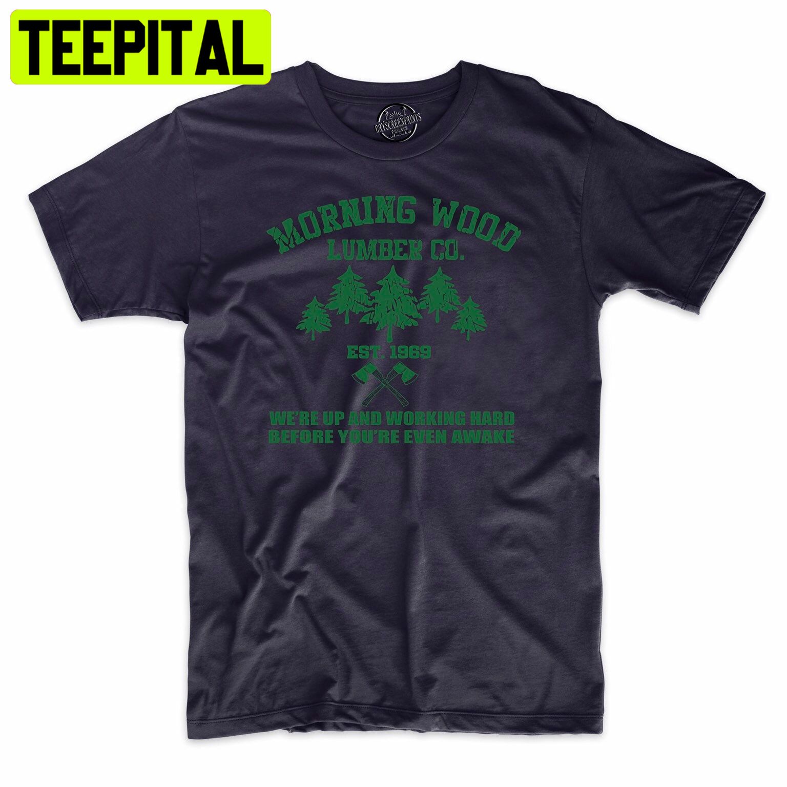 Morning Wood Lumber Company Funny Trending Unisex Shirt Morning Wood Lumber Company Funny Trending Unisex Shirt