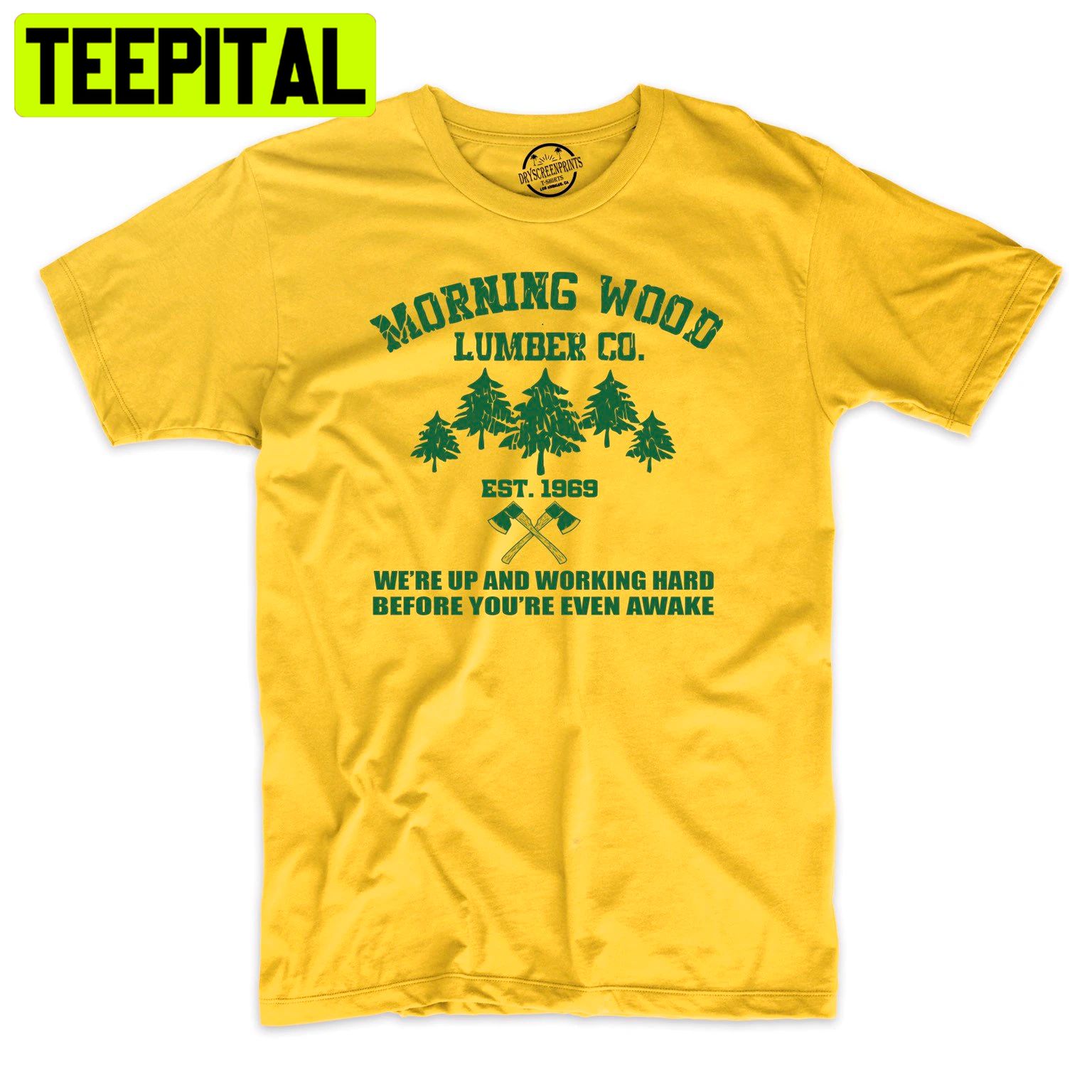 Morning Wood Lumber Company Funny Trending Unisex Shirt Morning Wood Lumber Company Funny Trending Unisex Shirt