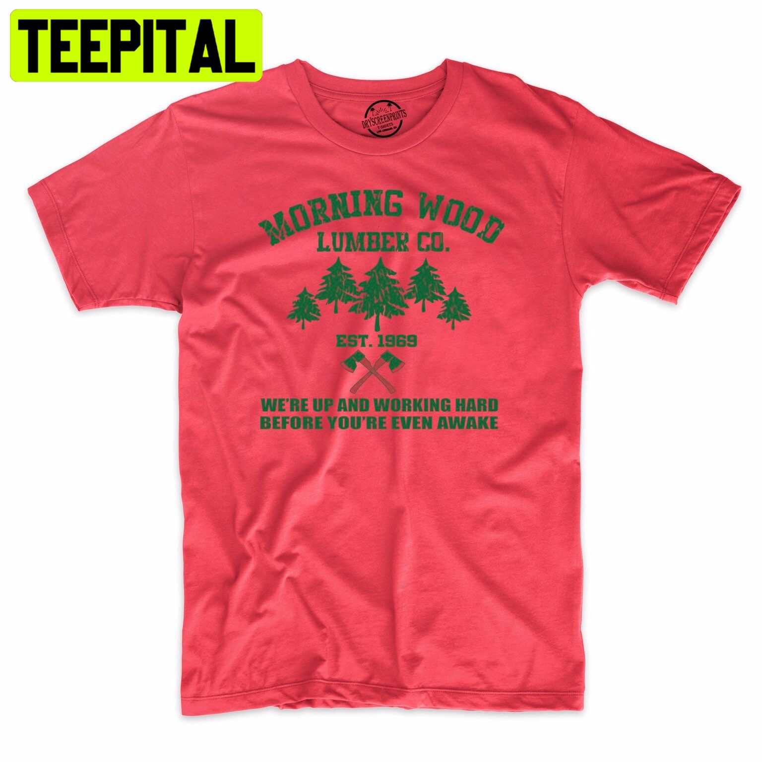 Morning Wood Lumber Company Funny Trending Unisex Shirt Morning Wood Lumber Company Funny Trending Unisex Shirt