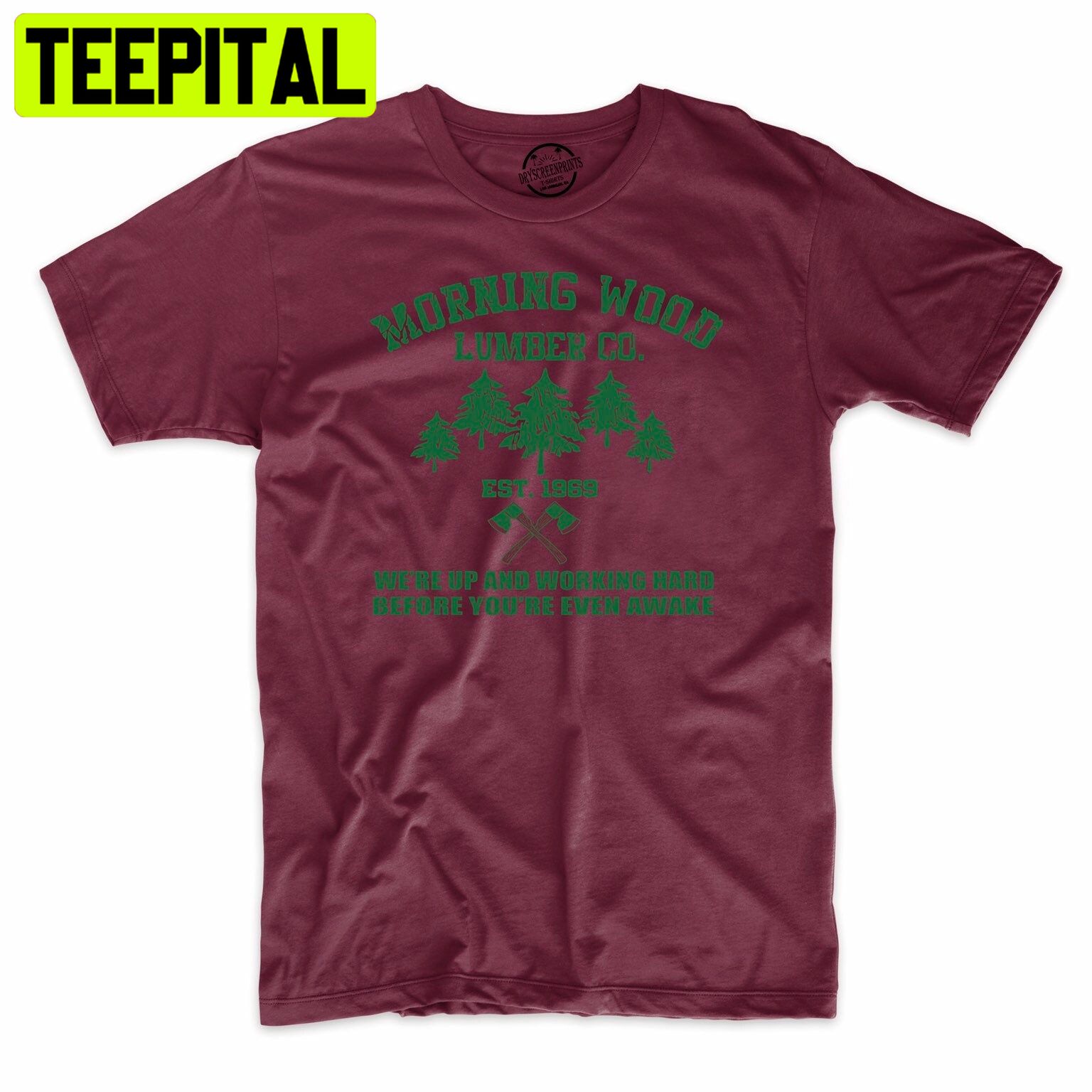 Morning Wood Lumber Company Funny Trending Unisex Shirt Morning Wood Lumber Company Funny Trending Unisex Shirt