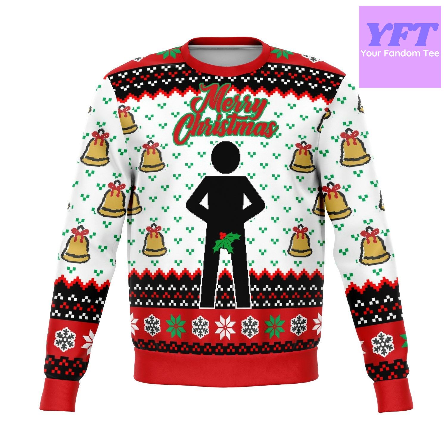 Mr Stick Mistletoe Meme 2022 Design 3d Ugly Christmas Sweater Mr Stick Mistletoe Meme 2022 Design 3d Ugly Christmas Sweater