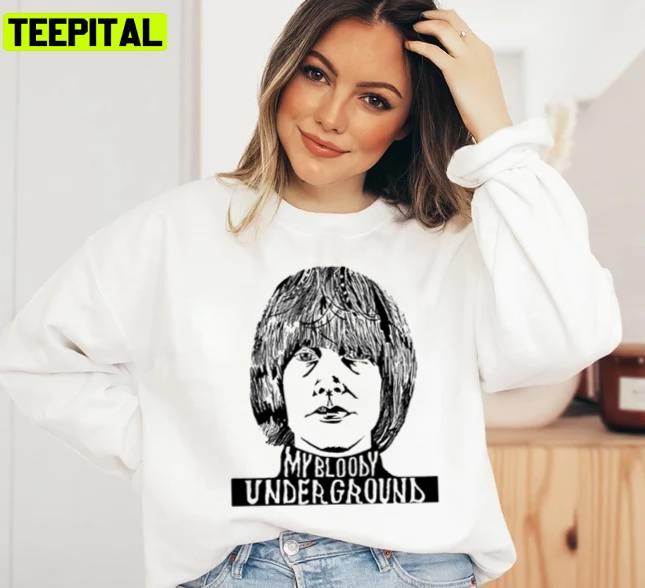 My Bloody Underground Print Unisex Sweatshirt My Bloody Underground Print Unisex Sweatshirt