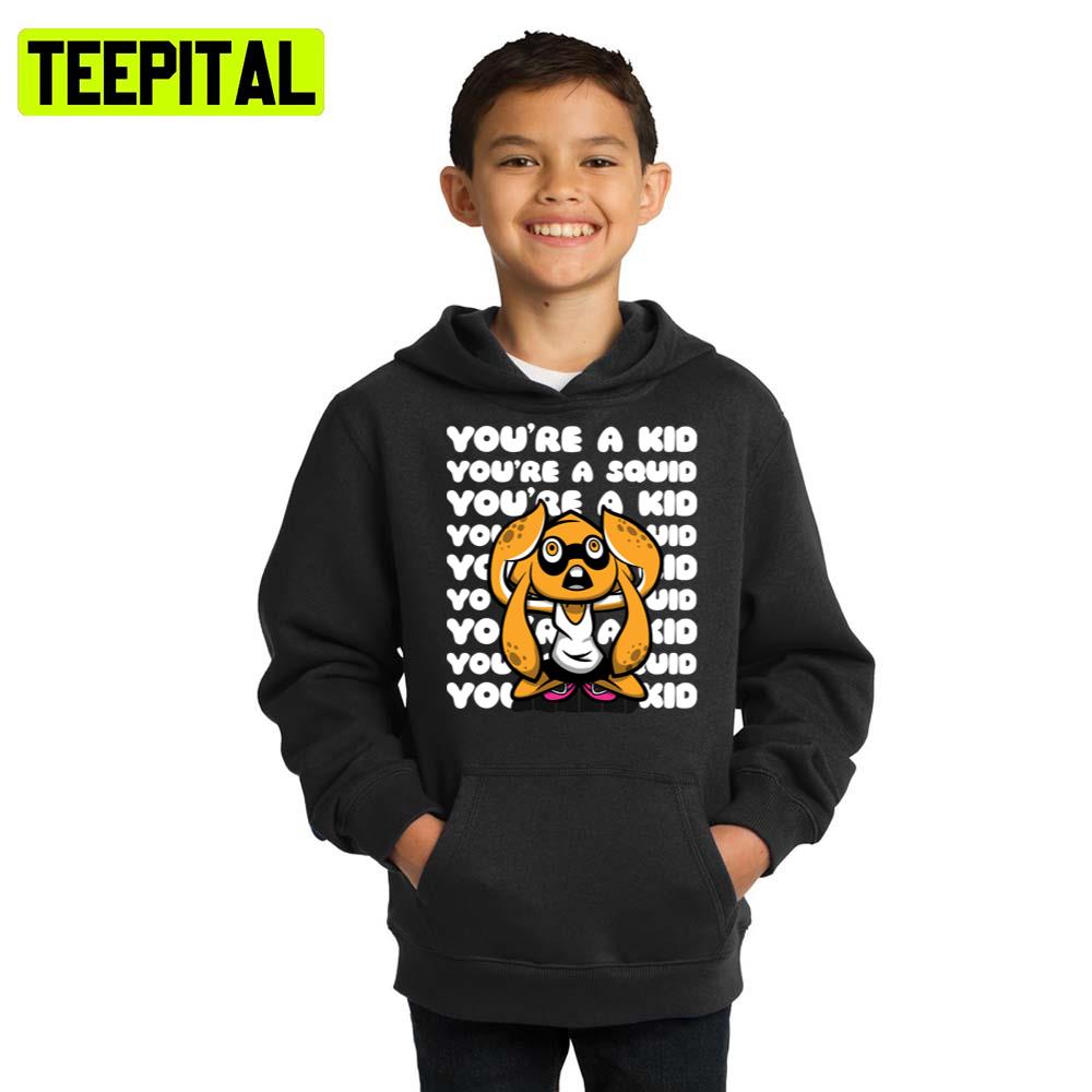 Nate Wants To Battle You're A Kid You're A Squid Splatoon Game Hoodie Nate Wants To Battle You're A Kid You're A Squid Splatoon Game Hoodie