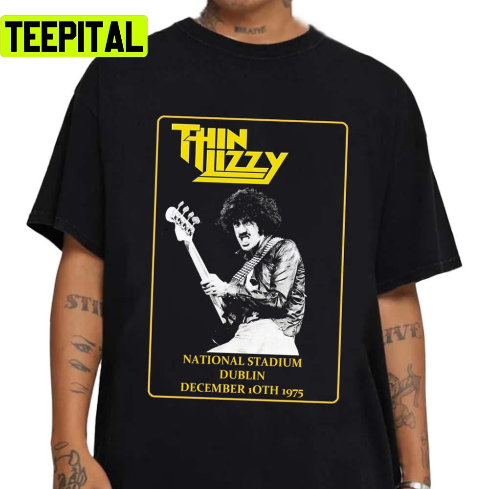 National Stadium Bublin 1975 Thin Lizzy Unisex Sweatshirt National Stadium Bublin 1975 Thin Lizzy Unisex Sweatshirt