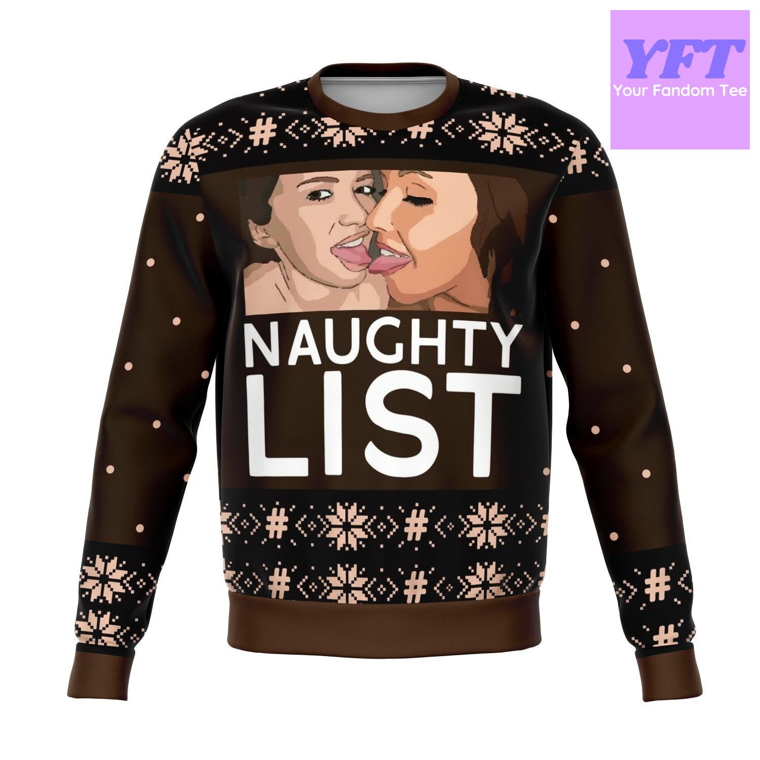 Naughty List Girls Meme 2022 Design 3d Ugly Christmas Sweater Naughty List Girls Meme 2022 Design 3d Ugly Christmas Sweater