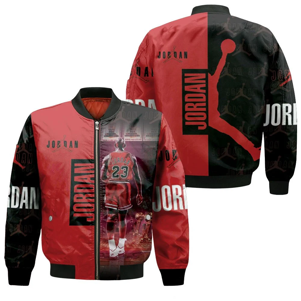 Nba Legend Chicago Bulls Michael Jordan 23 Bomber Jacket Nba Legend Chicago Bulls Michael Jordan 23 Bomber Jacket