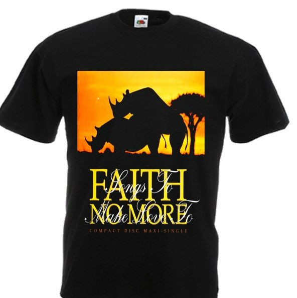 New DTG Printed FAITH No MORE T-Shirt New DTG Printed FAITH No MORE T-Shirt