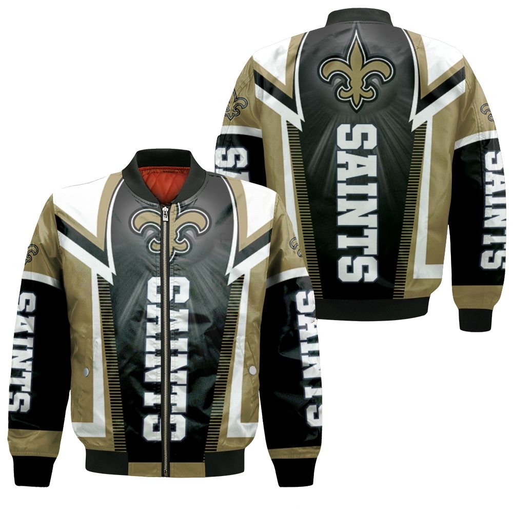 New Orleans Saints For Fans Bomber Jacket New Orleans Saints For Fans Bomber Jacket
