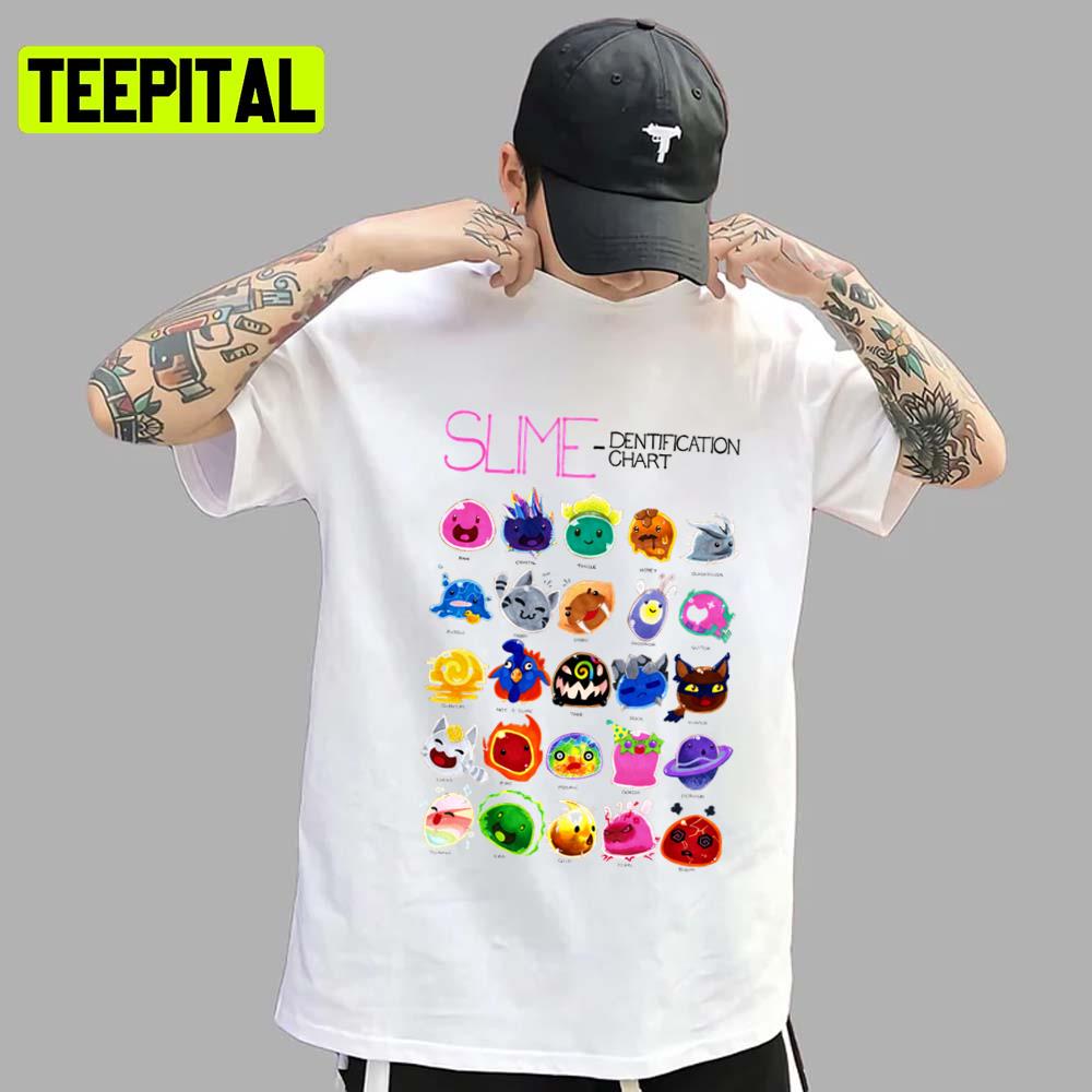 New Slime Dentification Chart Unisex T-Shirt New Slime Dentification Chart Unisex T-Shirt
