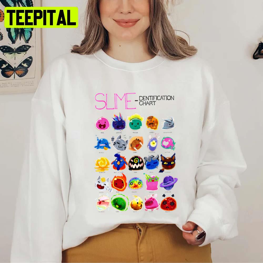 New Slime Dentification Chart Unisex T-Shirt New Slime Dentification Chart Unisex T-Shirt