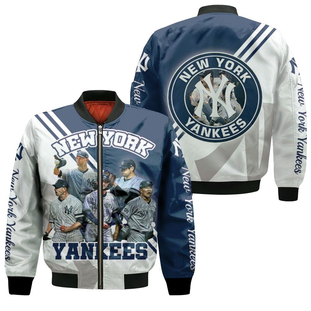 New York Yankees Legend Pitchers For Fan Bomber Jacket New York Yankees Legend Pitchers For Fan Bomber Jacket