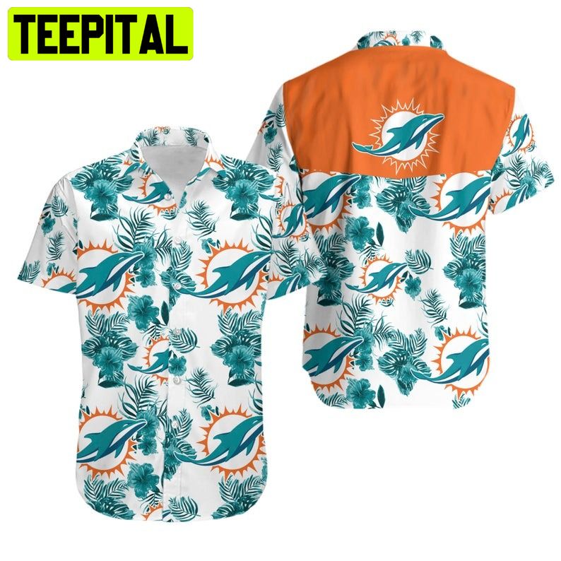 NFL Miami Dolphins 3d Hawaiian Shirt NFL Miami Dolphins 3d Hawaiian Shirt