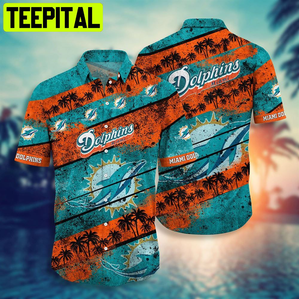 Nfl Miami Dolphins For Fan 04 Hawaiian Shirt Nfl Miami Dolphins For Fan 04 Hawaiian Shirt
