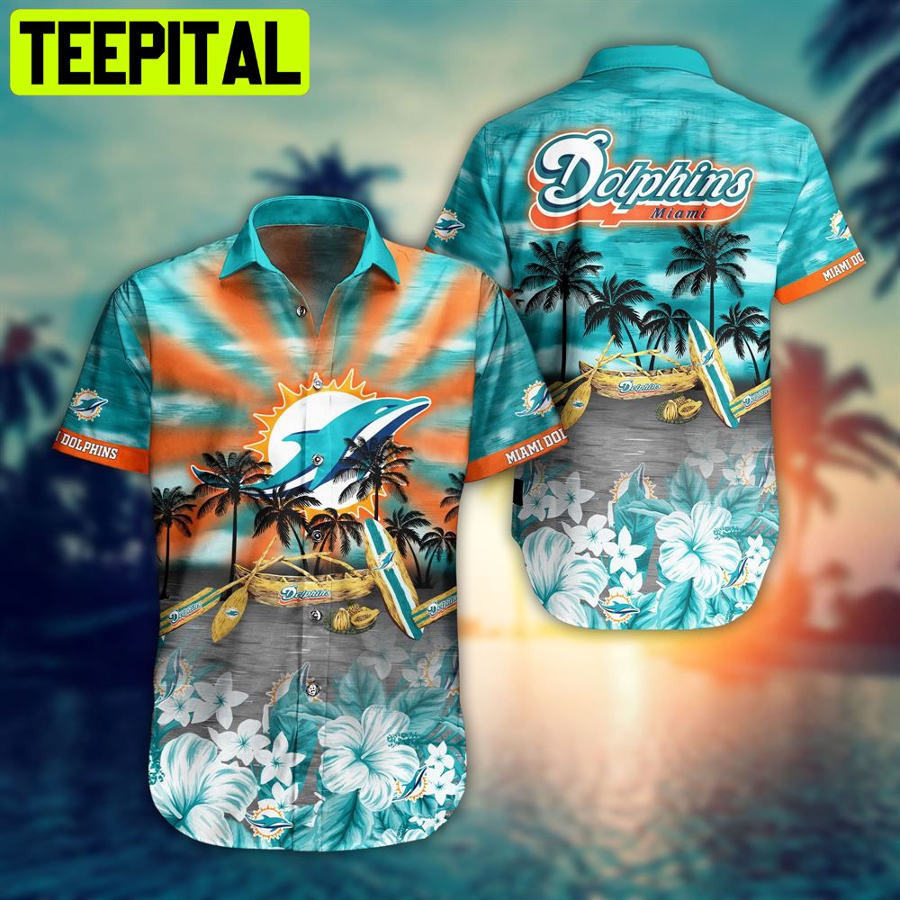 Nfl Miami Dolphins For Fan Summer Beach Hawaiian Shirt Nfl Miami Dolphins For Fan Summer Beach Hawaiian Shirt