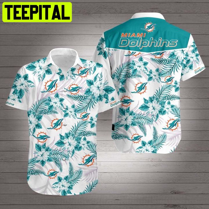 Nfl Miami Dolphins Hawaiian Shirt Nfl Miami Dolphins Hawaiian Shirt