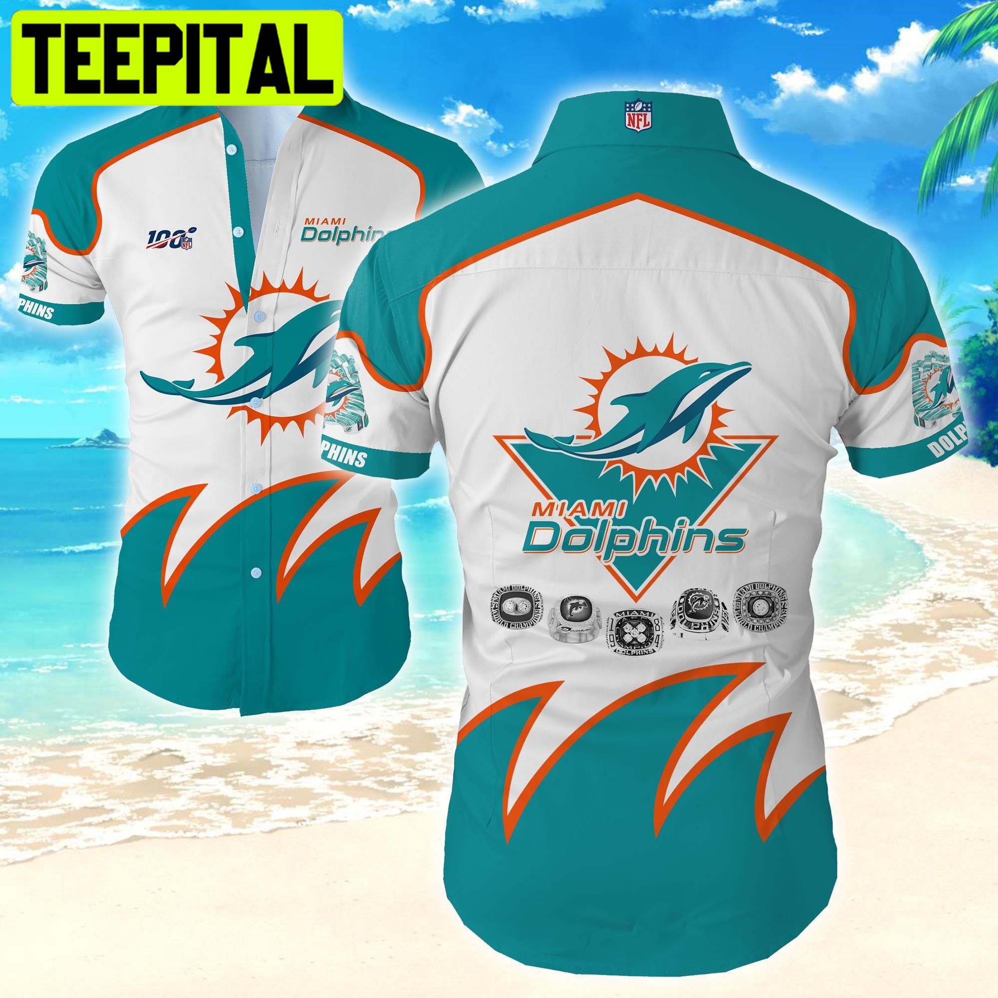 NFL Miami Dolphins Special Edition Hawaiian Shirt NFL Miami Dolphins Special Edition Hawaiian Shirt