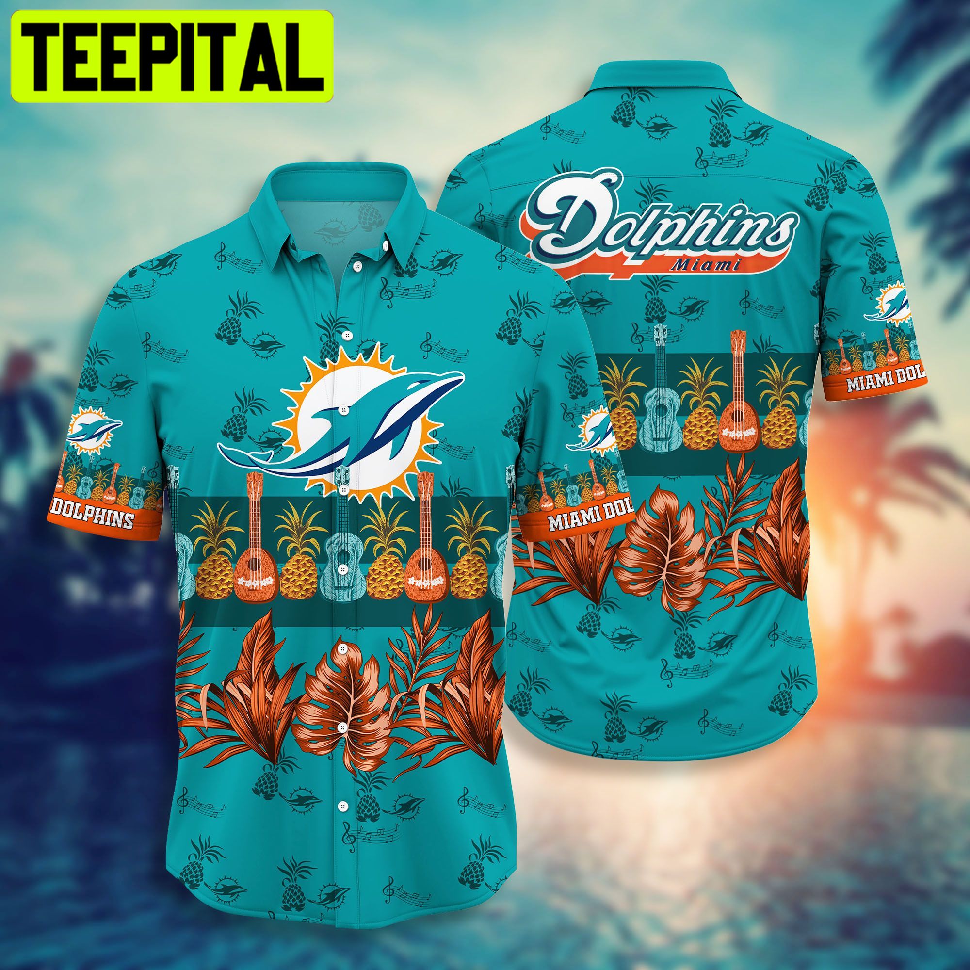 NFL Miami Dolphins Trending Summer Hawaiian Shirt NFL Miami Dolphins Trending Summer Hawaiian Shirt