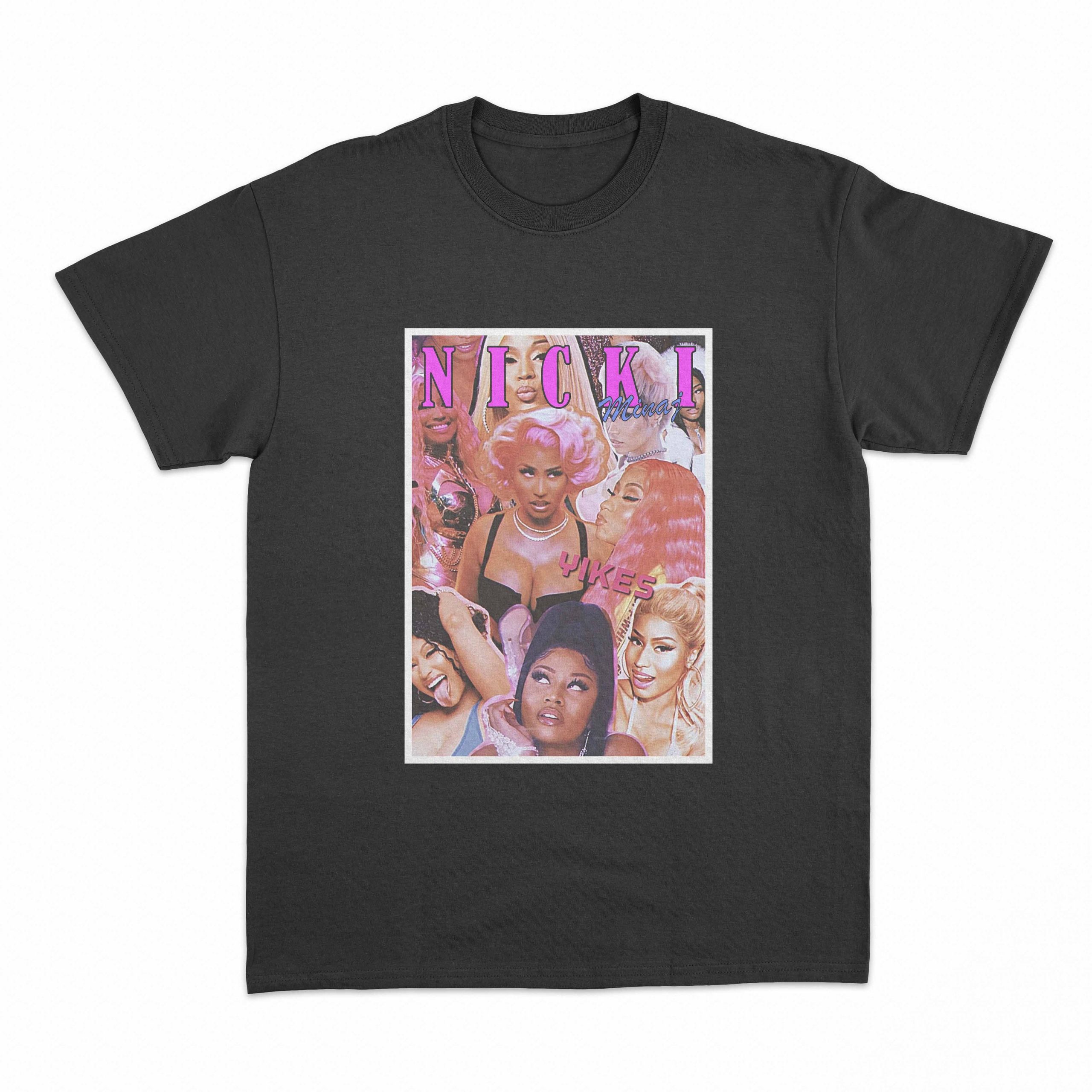 Nicki Minaj Collage Retro Illustration Unisex T-Shirt Nicki Minaj Collage Retro Illustration Unisex T-Shirt