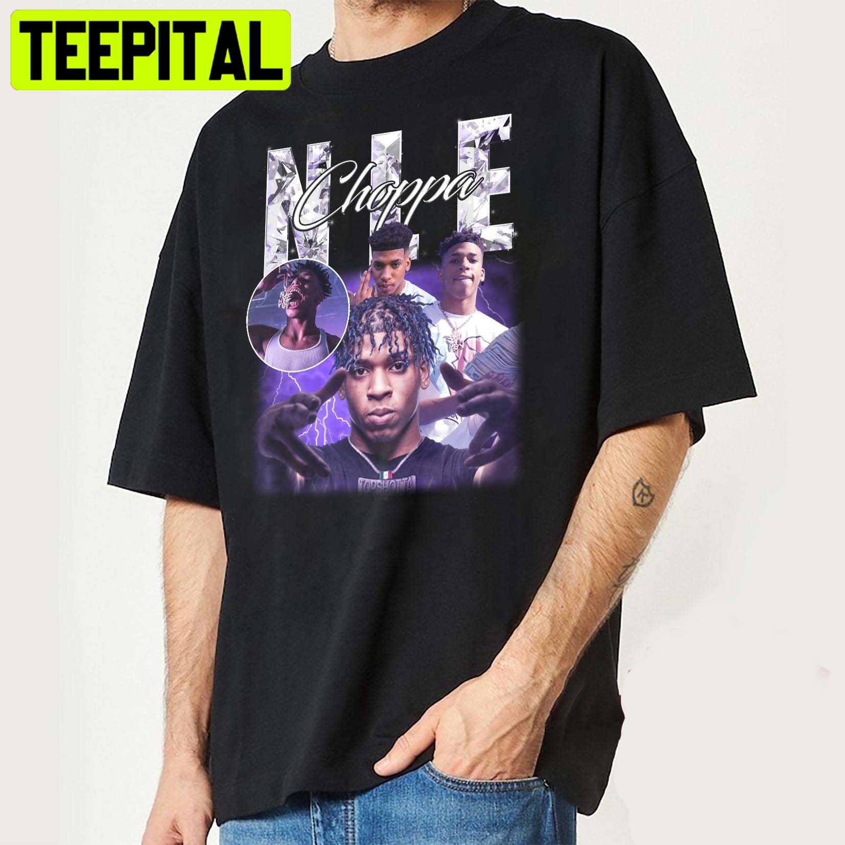Nle Choppa VintageTrending Unisex Shirt Nle Choppa VintageTrending Unisex Shirt