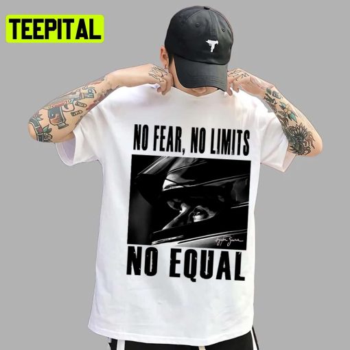 No Fear No Limits No Equal Formula 1 Car Racing F1 Unisex T-Shirt