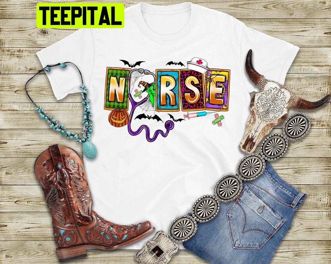 Nurse Fall Love Halloween Trending Unisex Shirt Nurse Fall Love Halloween Trending Unisex Shirt