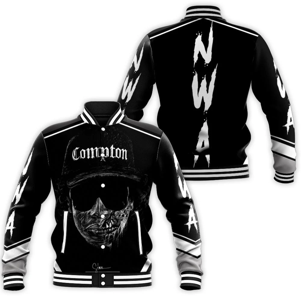 N.W.A. Eazy E Zombie Baseball Jacket N.W.A. Eazy E Zombie Baseball Jacket
