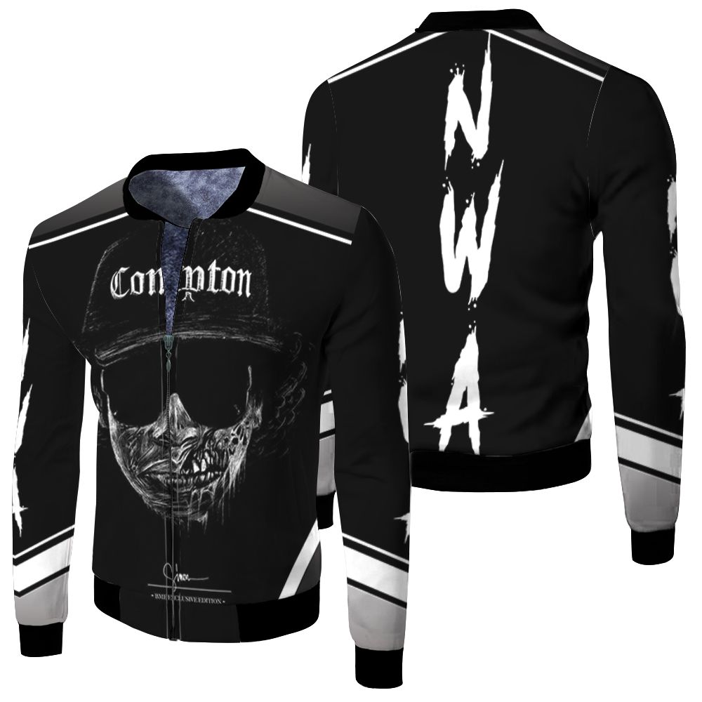 N.W.A. Eazy E Zombie Fleece Bomber Jacket N.W.A. Eazy E Zombie Fleece Bomber Jacket