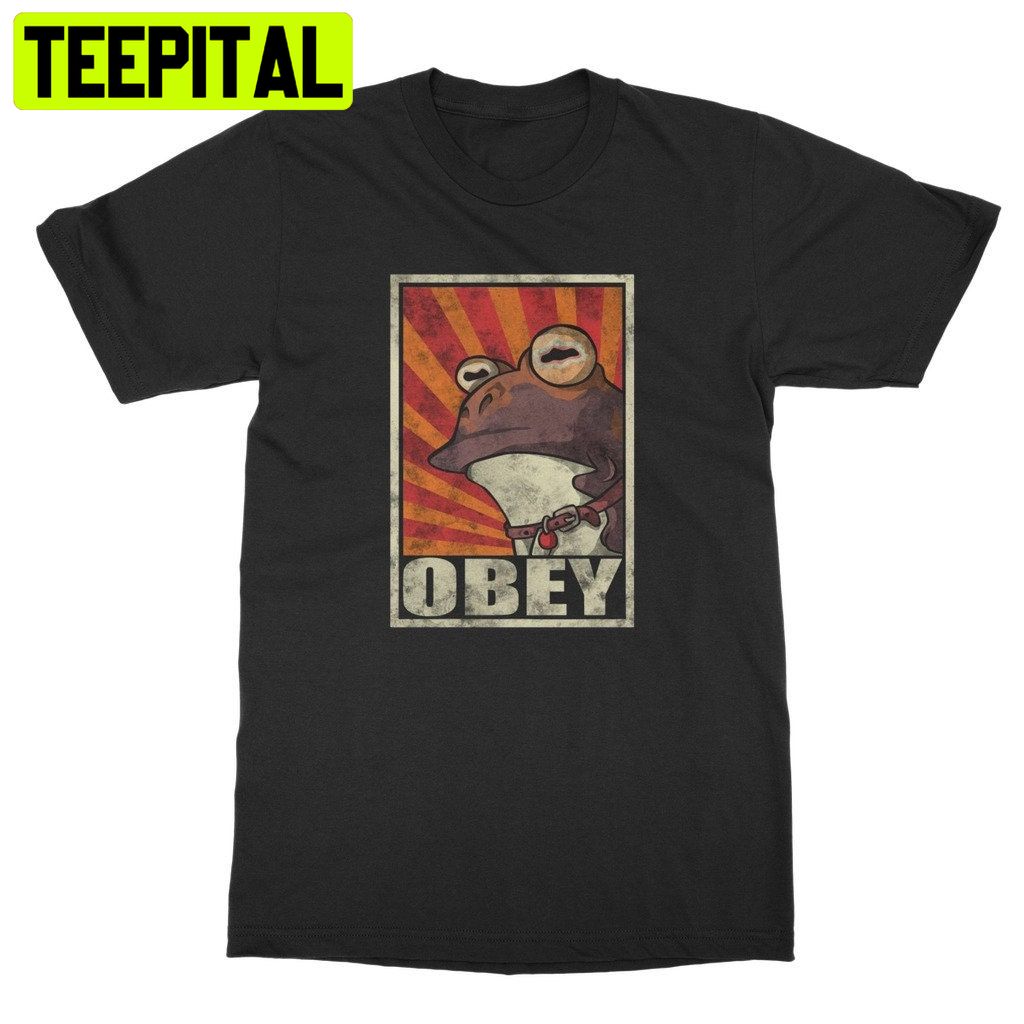 Obey Retro Art Trending Unisex Shirt Obey Retro Art Trending Unisex Shirt