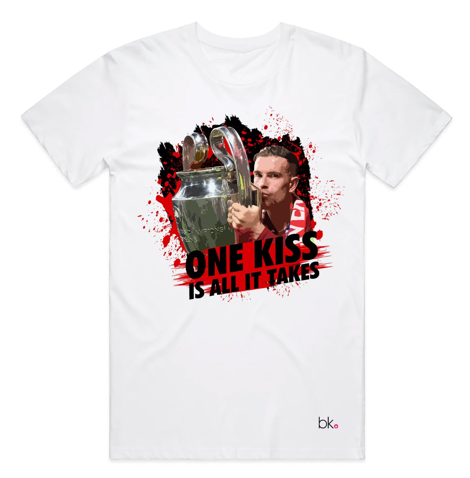 One Kiss Is All It Takes Liverpool FCT-shirt One Kiss Is All It Takes Liverpool FCT-shirt