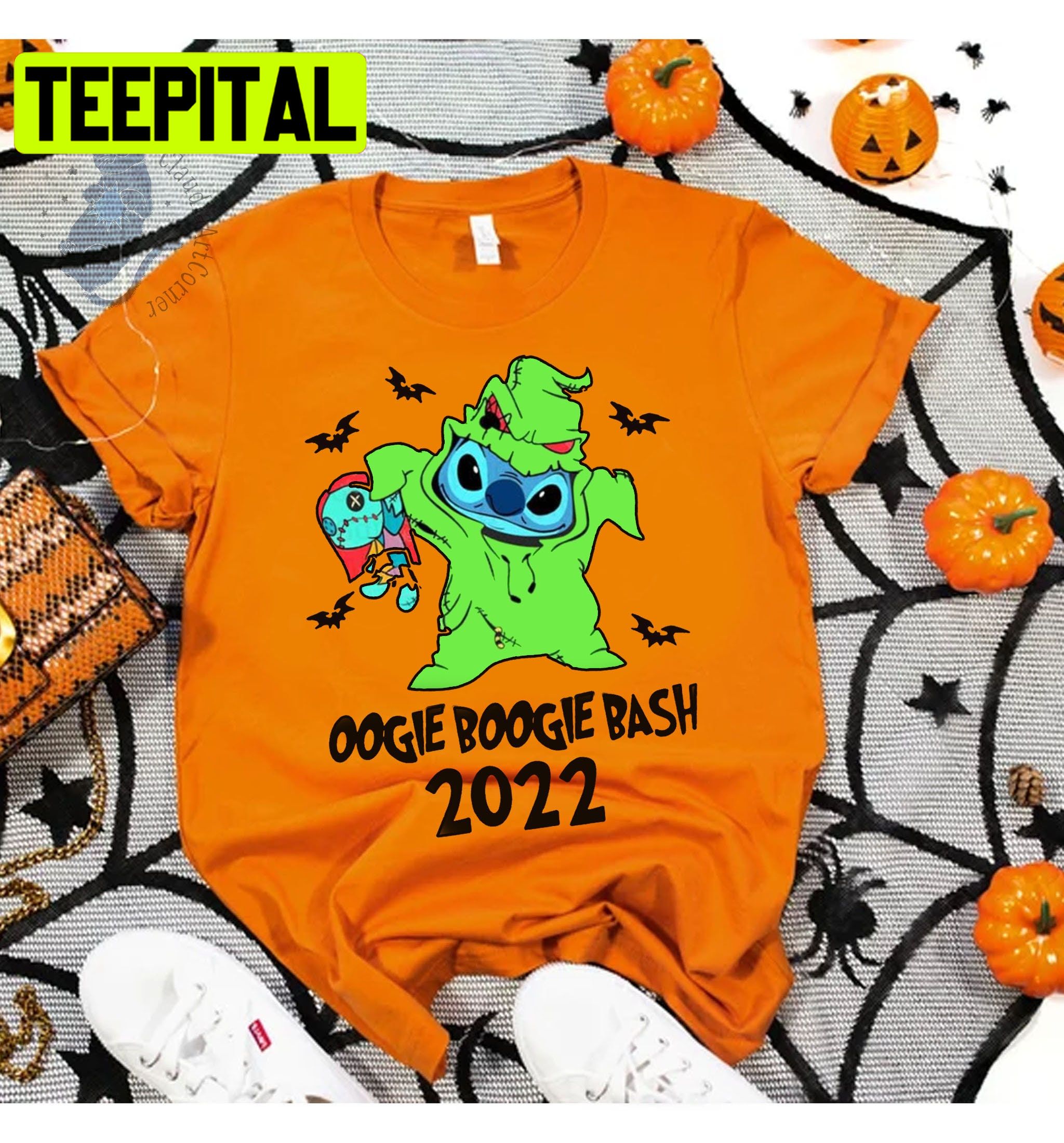 Oogie Boogie Bash 2022 Stitch HalloweenTrending Unisex Shirt Oogie Boogie Bash 2022 Stitch HalloweenTrending Unisex Shirt