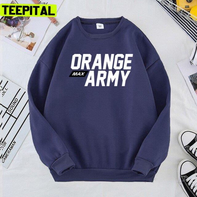 Orange Army Champion Formula 1 Car Racing F1 Unisex T-Shirt Orange Army Champion Formula 1 Car Racing F1 Unisex T-Shirt