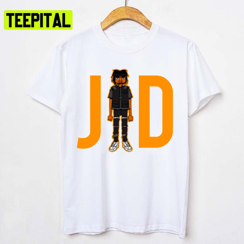 Orange Text Art Rapper Jid Unisex T-Shirt Orange Text Art Rapper Jid Unisex T-Shirt
