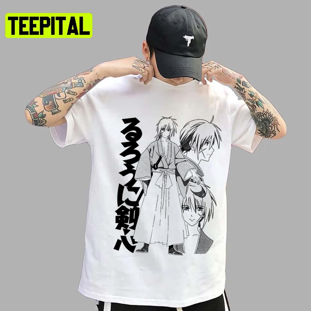 Oro Black Rurouni Kenshin Unisex T-Shirt Oro Black Rurouni Kenshin Unisex T-Shirt
