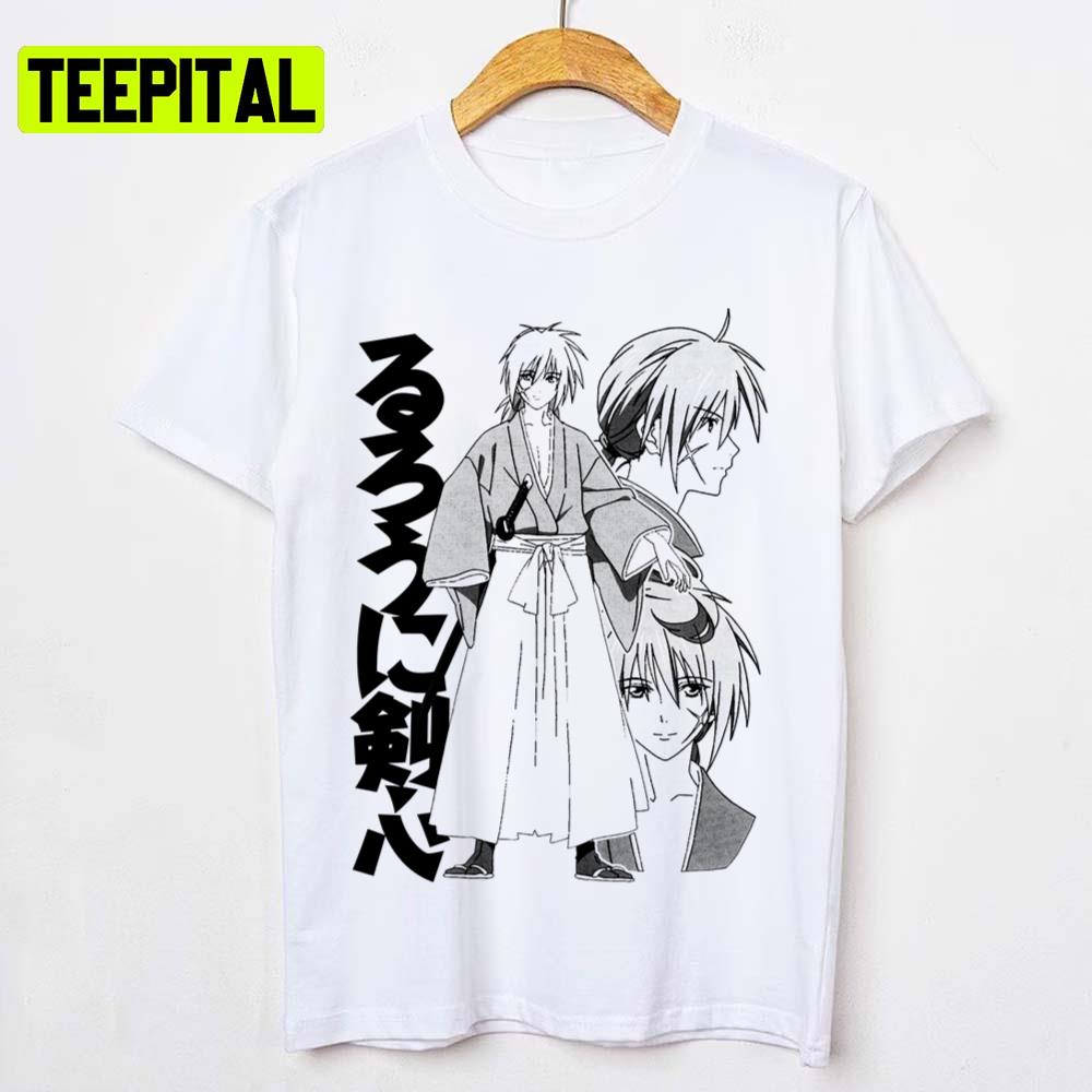 Oro Black Rurouni Kenshin Unisex T-Shirt Oro Black Rurouni Kenshin Unisex T-Shirt