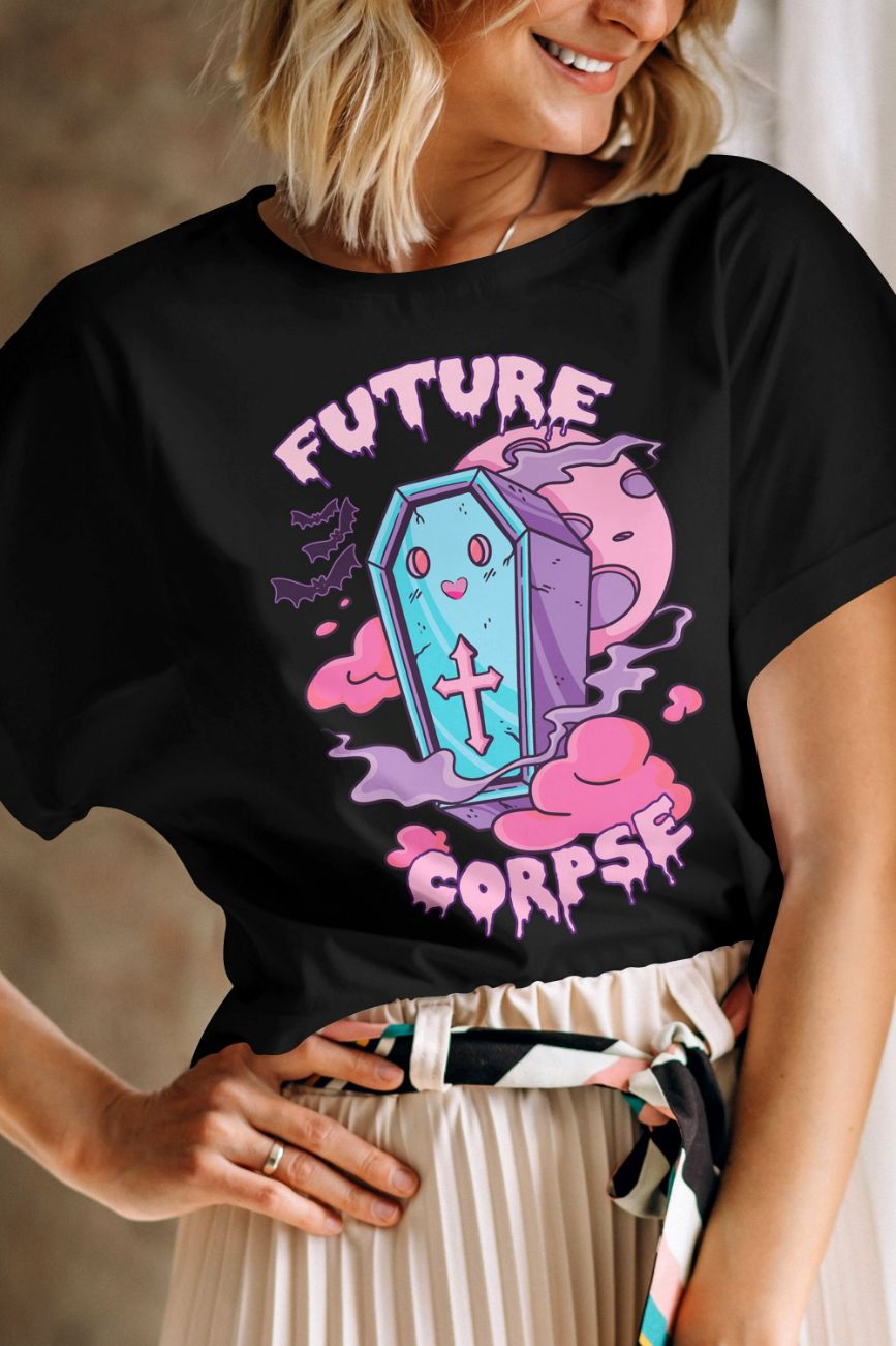 Pastel Goth Coffin Future Corpse Halloween Shirt Pastel Goth Coffin Future Corpse Halloween Shirt
