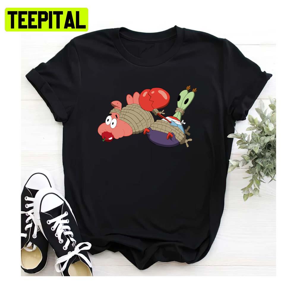 Patrick And Mr Krabs Tied Up Spongebob Squarepants Unisex Sweatshirt Patrick And Mr Krabs Tied Up Spongebob Squarepants Unisex Sweatshirt