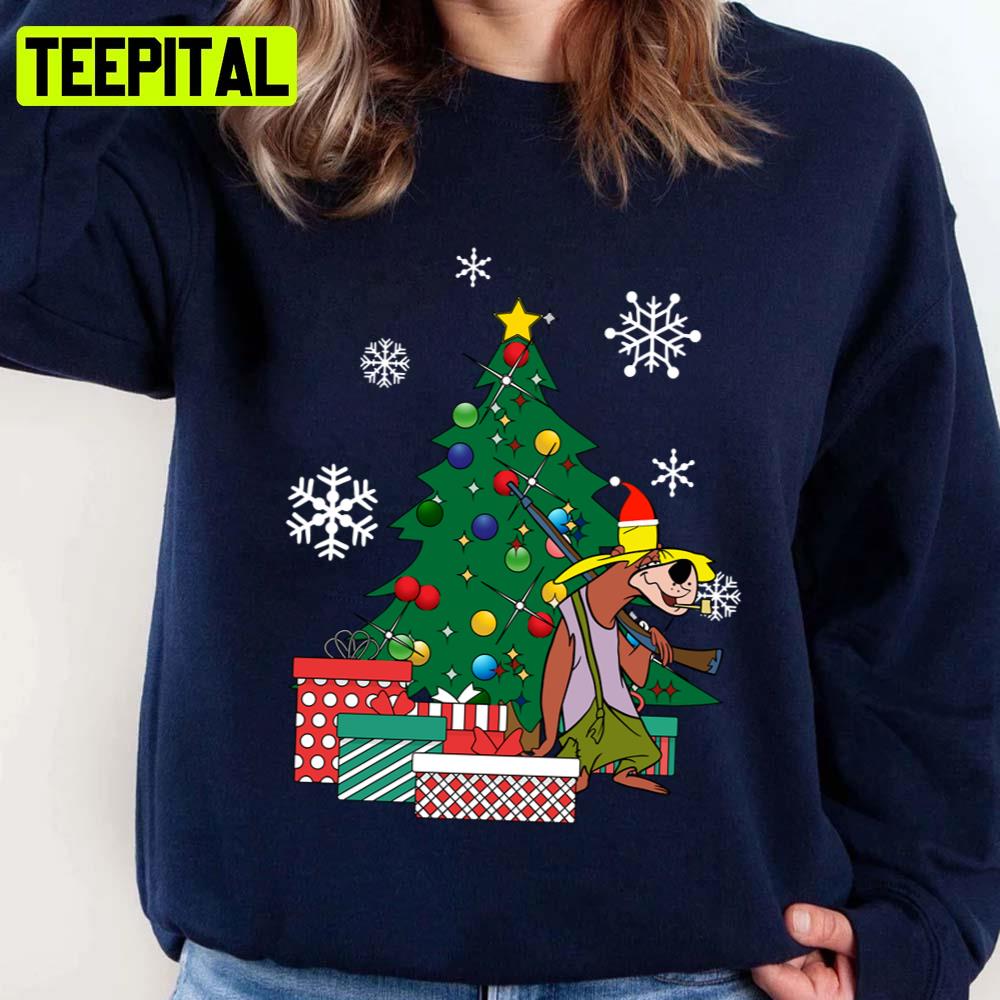 Paw Rugg Around The Christmas Tree Hillbilly Bears Design Unisex Sweatshirt Paw Rugg Around The Christmas Tree Hillbilly Bears Design Unisex Sweatshirt