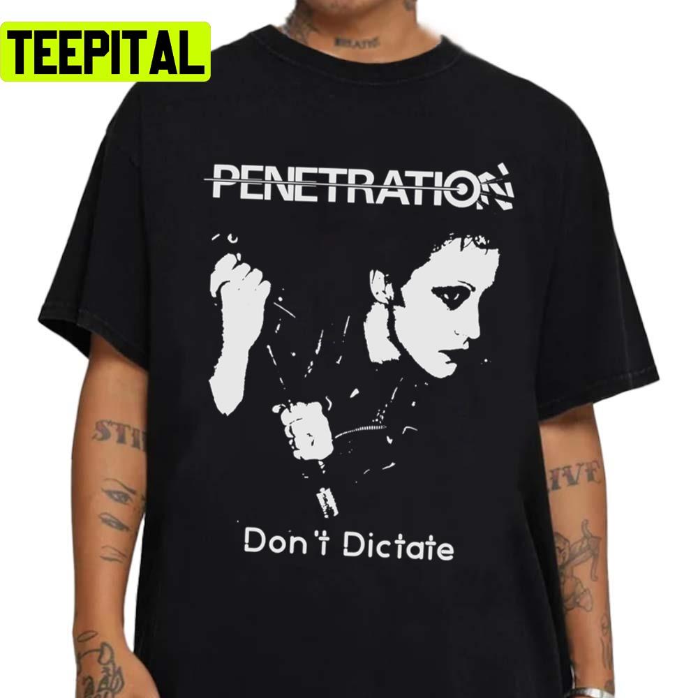 Penetration Dont Dictate Punk Premium Buzzcocks Unisex Sweatshirt Penetration Dont Dictate Punk Premium Buzzcocks Unisex Sweatshirt