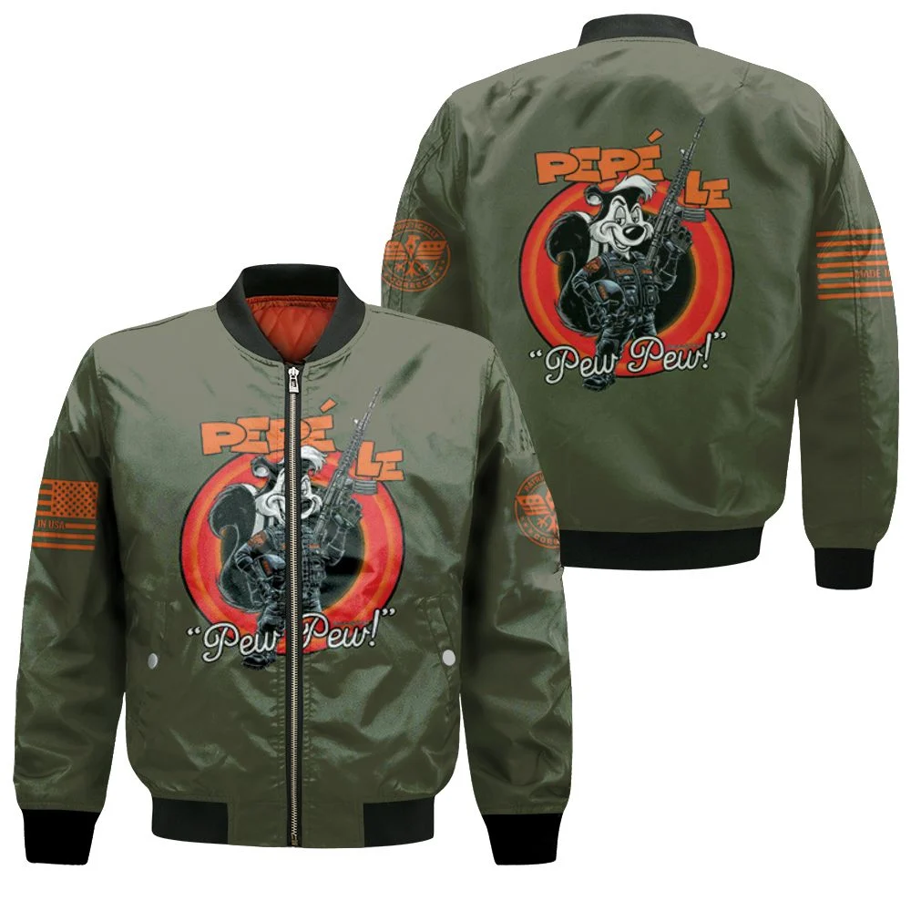Pepe Le Pew Pew Pew For Lovers 3d T Shirt Hoodie Sweater Bomber Jacket Pepe Le Pew Pew Pew For Lovers 3d T Shirt Hoodie Sweater Bomber Jacket
