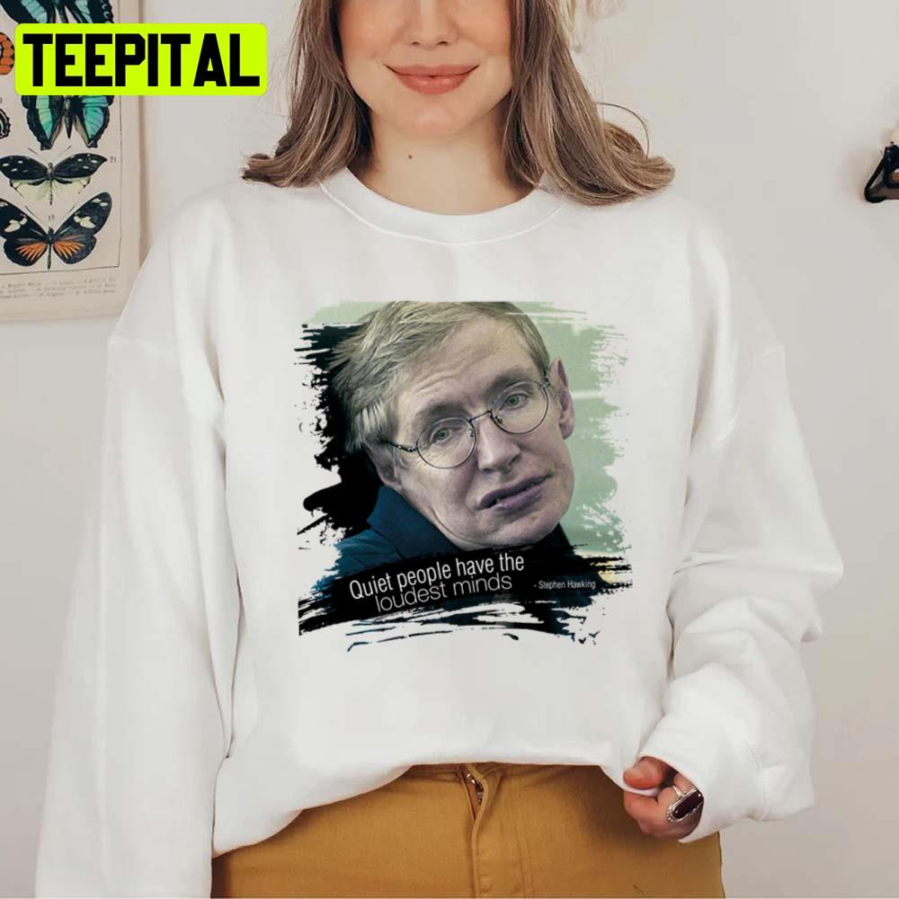 Photo Retro Of Stephen Hawking Unisex T-Shirt Photo Retro Of Stephen Hawking Unisex T-Shirt