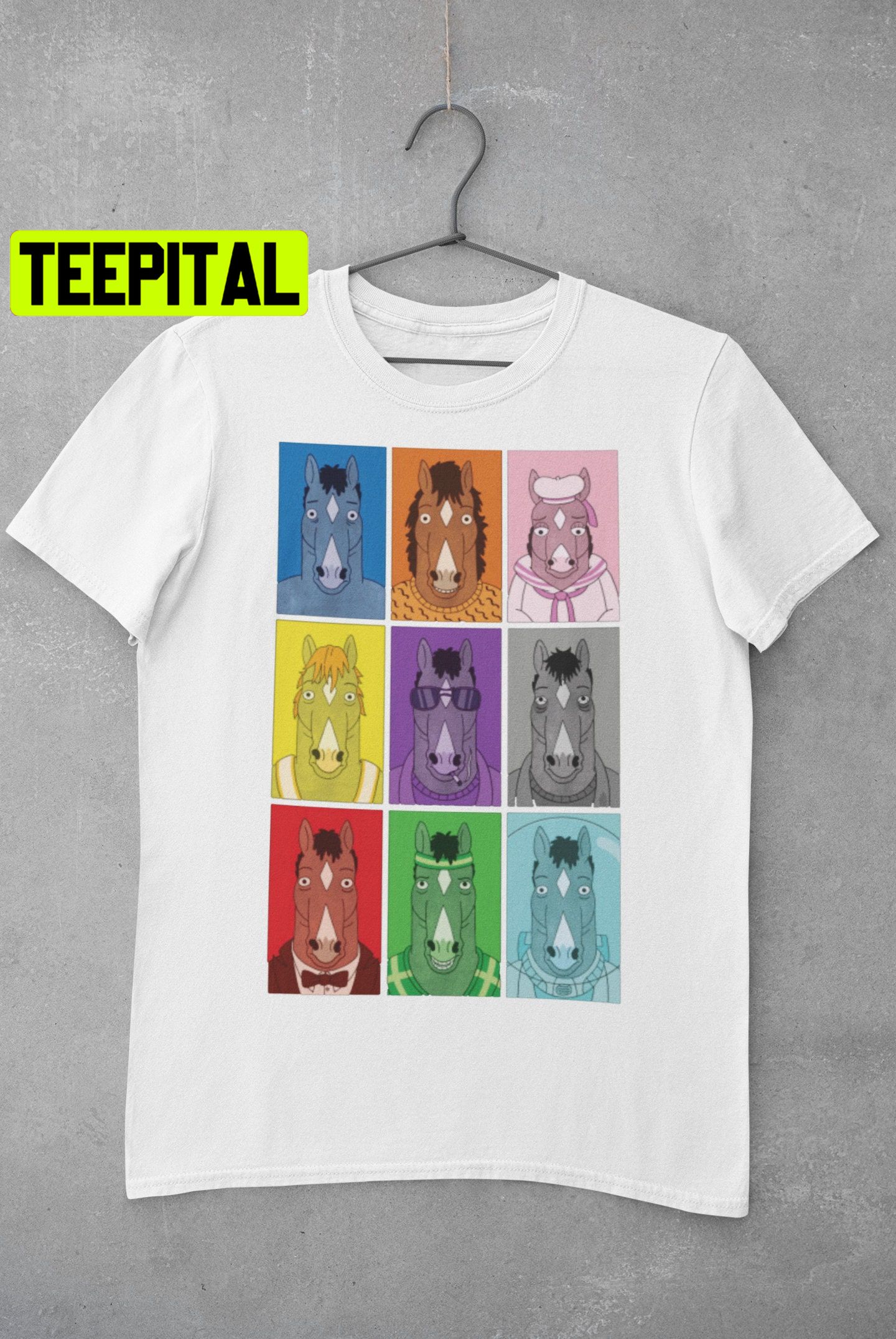 Pop Art Bojack Horseman Trending Unisex Shirt Pop Art Bojack Horseman Trending Unisex Shirt