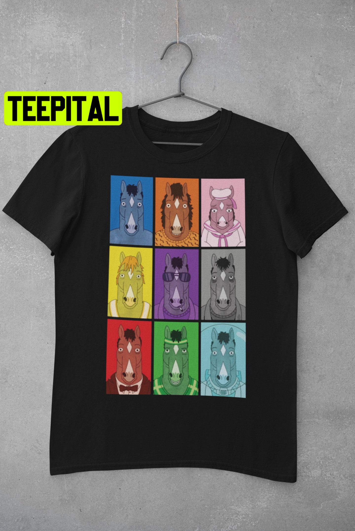 Pop Art Bojack Horseman Trending Unisex Shirt Pop Art Bojack Horseman Trending Unisex Shirt