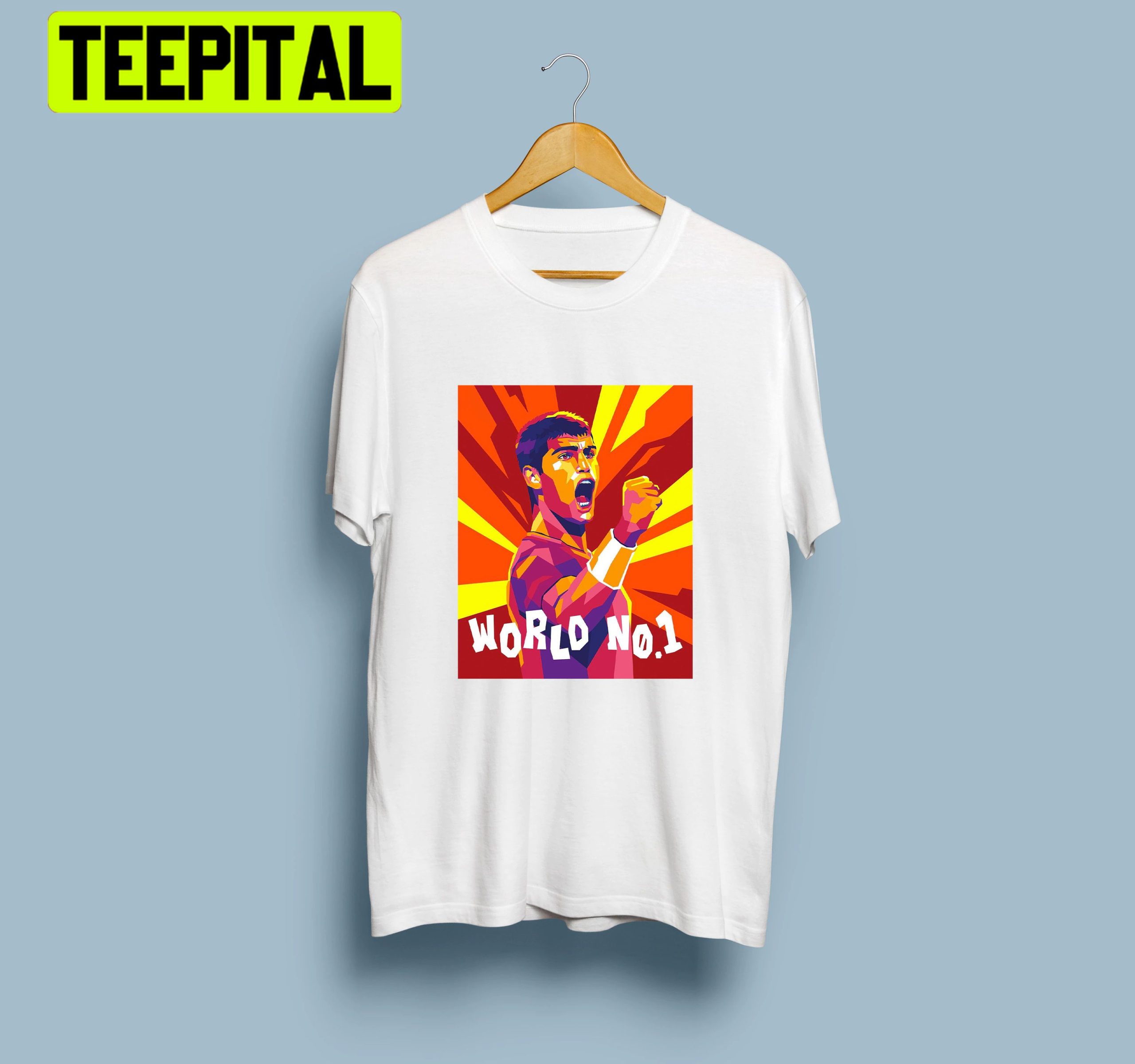 Pop Art Carlos Alcaraz World No 1 Us Open 2022 Champions Trending Unisex Shirt Pop Art Carlos Alcaraz World No 1 Us Open 2022 Champions Trending Unisex Shirt