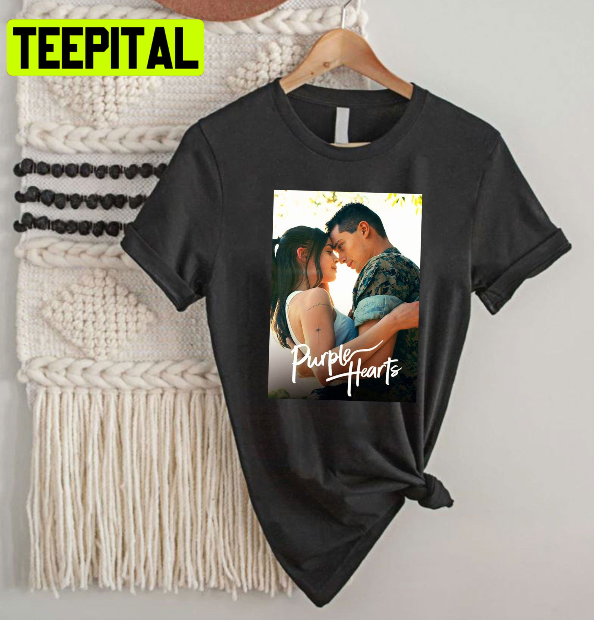 Purple Hearts Movie Trending Unisex Shirt Purple Hearts Movie Trending Unisex Shirt