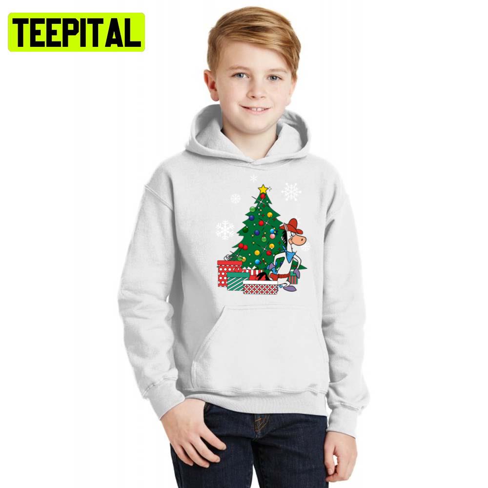 Quick Draw Mcgraw Around The Christmas Tree Hoodie Quick Draw Mcgraw Around The Christmas Tree Hoodie