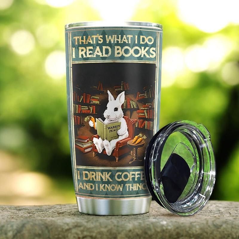 Rabbit Books Stainless Steel Cup Rabbit Books Stainless Steel Cup