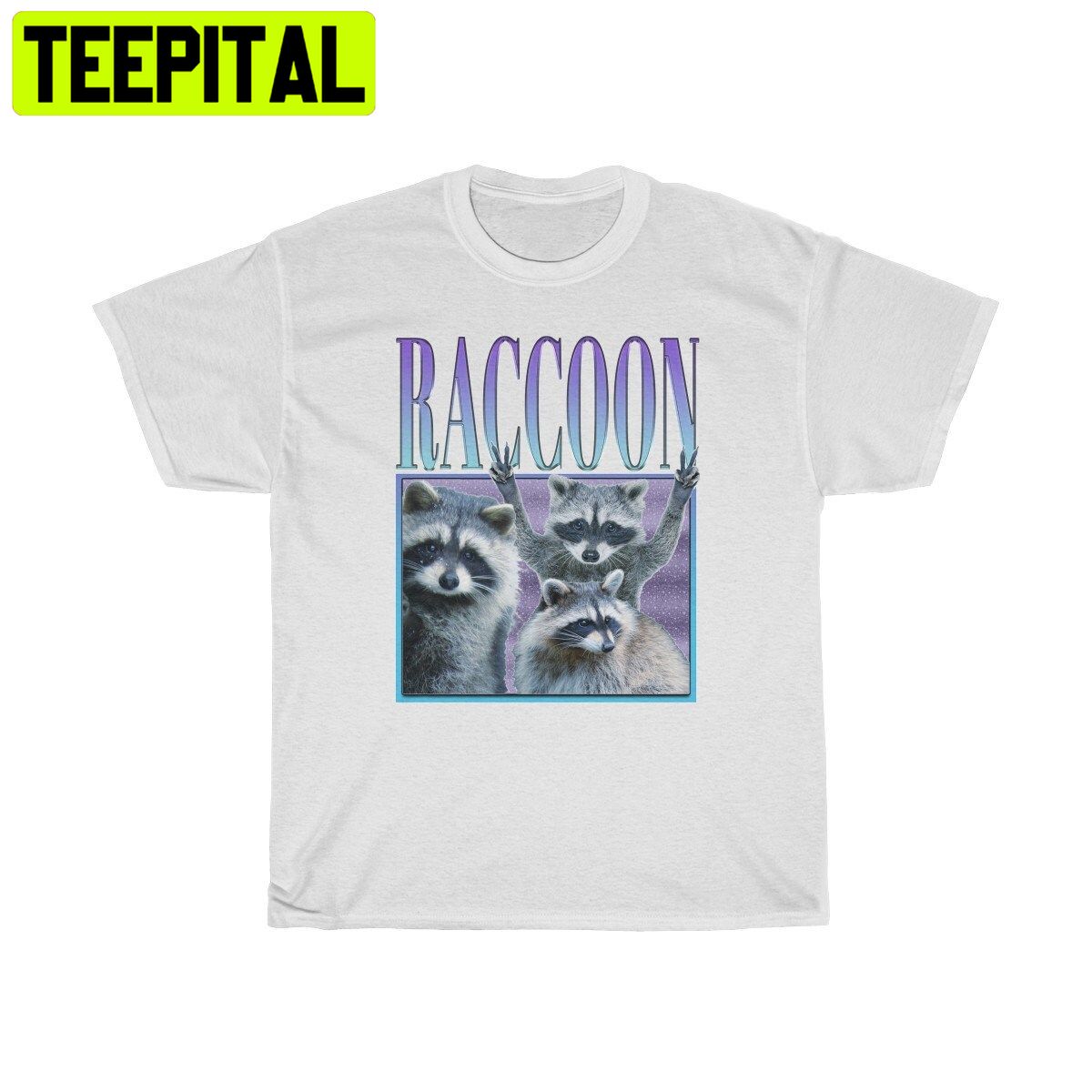 Raccoon Hip Hop Style 90s Trending Unisex Shirt Raccoon Hip Hop Style 90s Trending Unisex Shirt