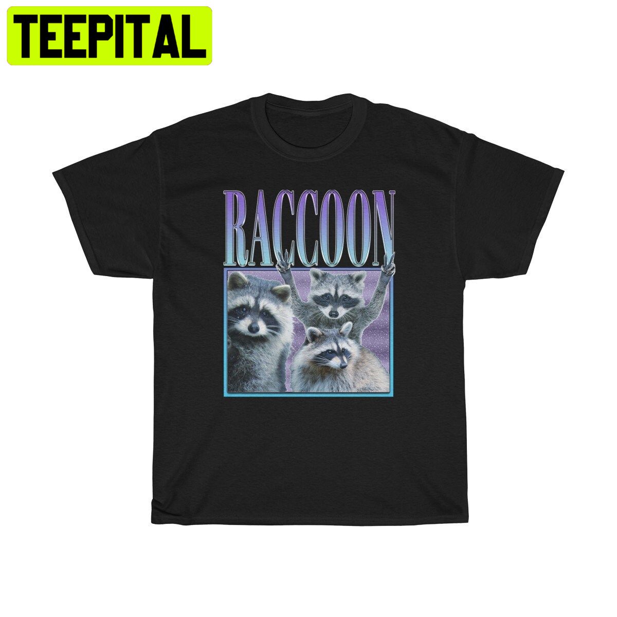 Raccoon Hip Hop Style 90s Trending Unisex Shirt Raccoon Hip Hop Style 90s Trending Unisex Shirt