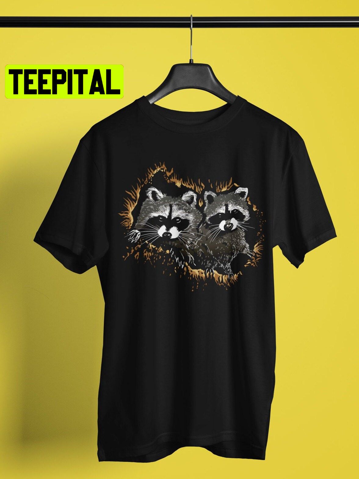 Raccoon Nature Camping Wild Animal Trending Unisex Shirt Raccoon Nature Camping Wild Animal Trending Unisex Shirt