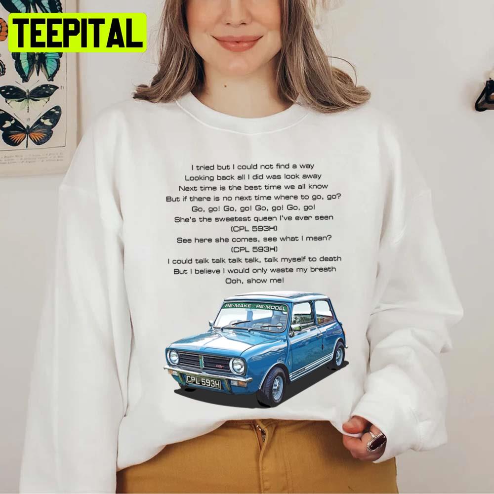Re Make Re Model Lyrics Roxy Music Unisex T-Shirt Re Make Re Model Lyrics Roxy Music Unisex T-Shirt